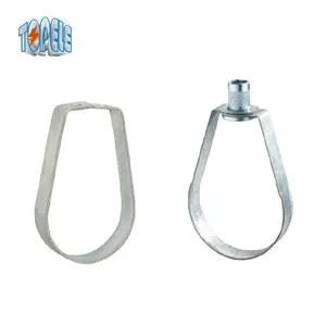 Penjador de bucle de pinça d'acer galvanitzat