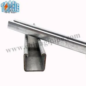 Canal Unistrut galvanitzat